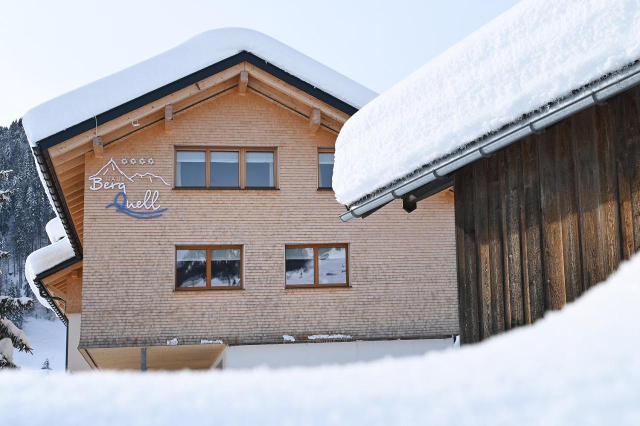 Апартаменты Haus Bergquell Au (Vorarlberg) Экстерьер фото
